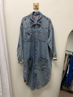 PILCRO denim dress. sz med